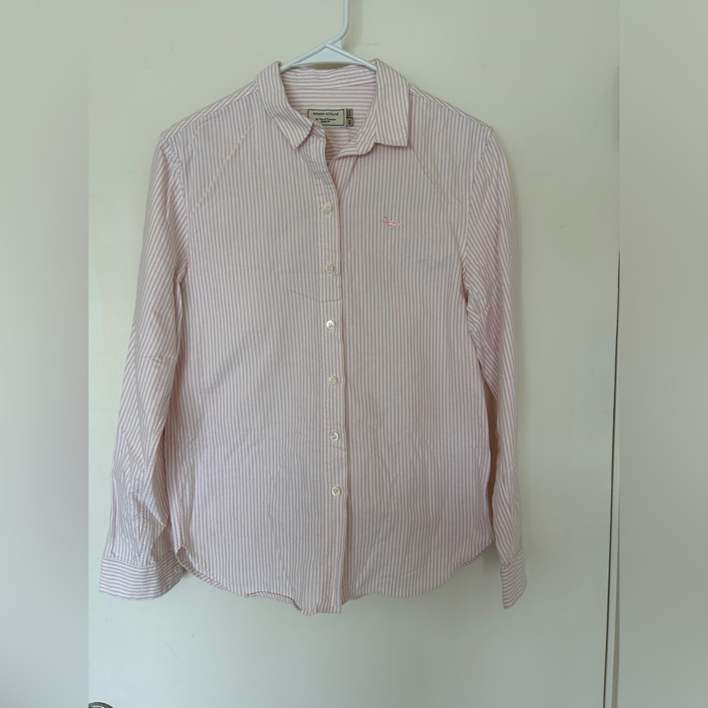 Maison Kitsune classic button down shirt 40